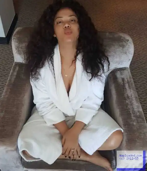 Photo: Nadia Buari Blows Christmas Morning Kiss To You All